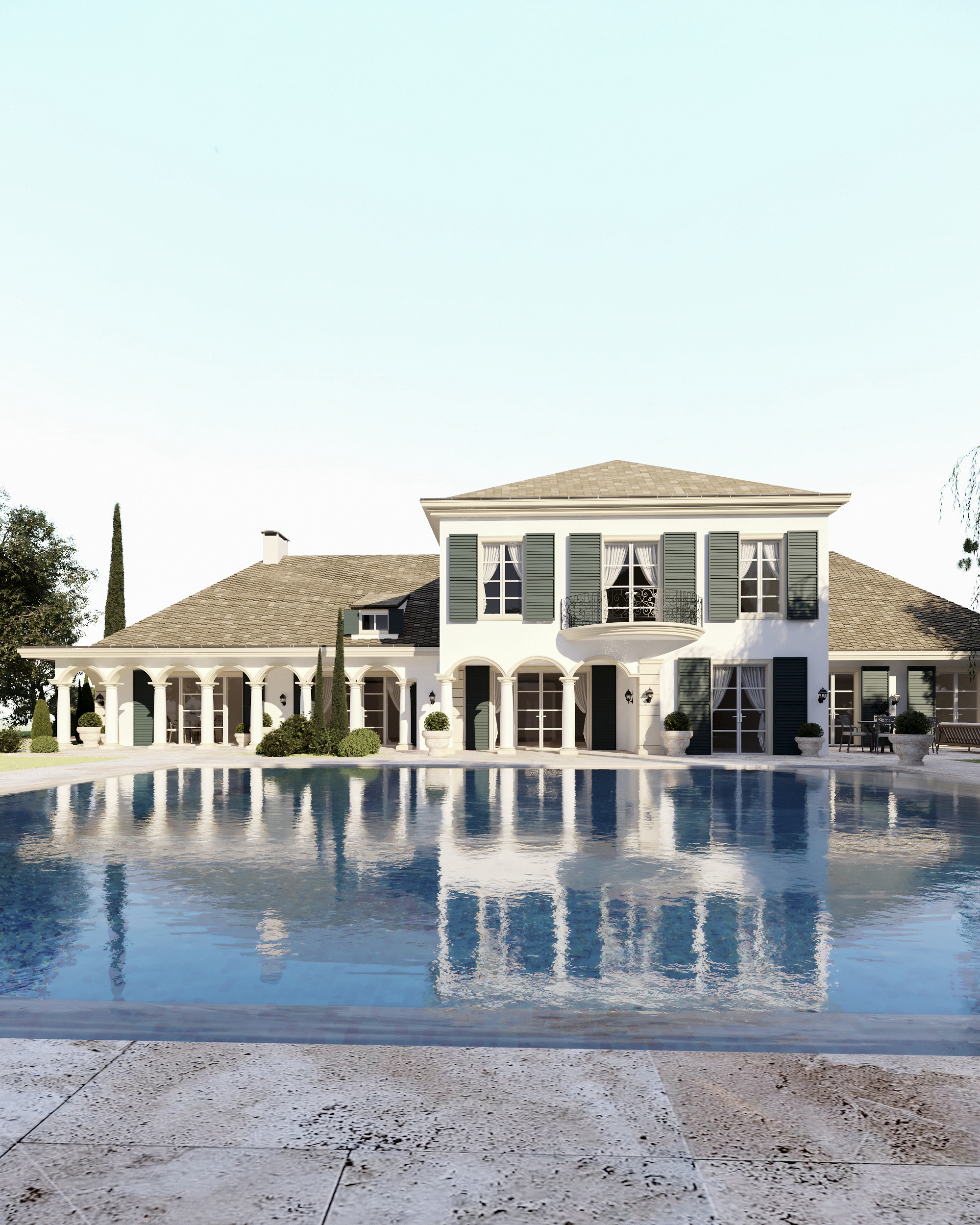 VON FOEST Immobilien Luxus-Villa Immobilien kaufen Wien Luxus-Erstbezug Riviera Maison 